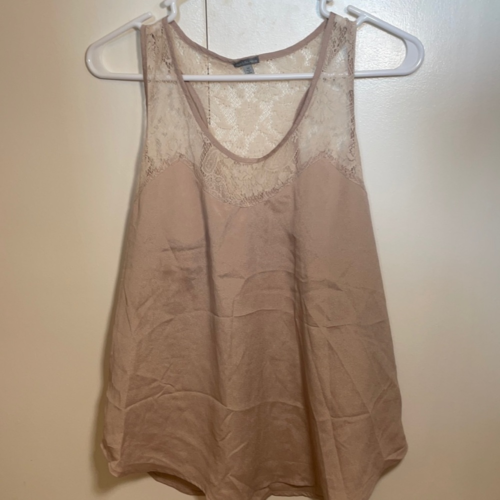 Rose pink tank blouse